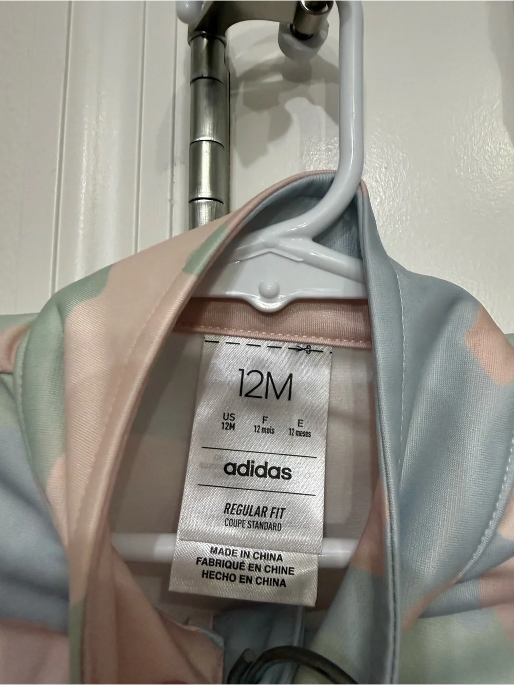 Adidas Kids Pastel Camo Zip Jacket & Leggings Set